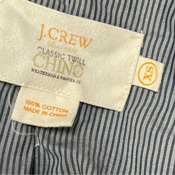 J. Crew. Sz XS. Army-Green jacket. Excellent condition. 100% Cotton - Picture 8 of 8
